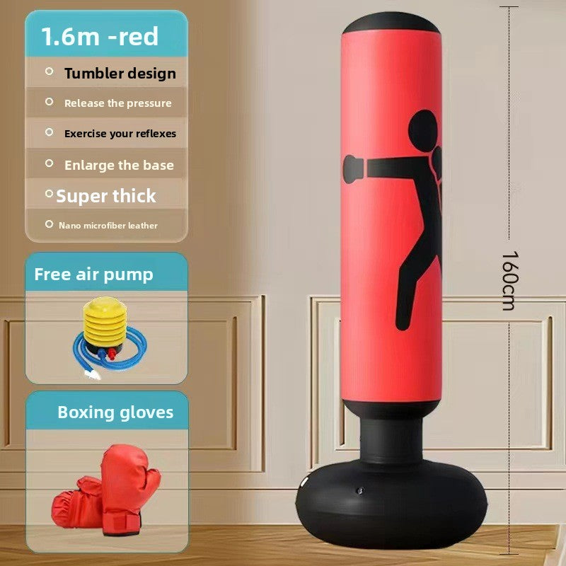 Inflatable Boxing Column for Kids Fitness Training