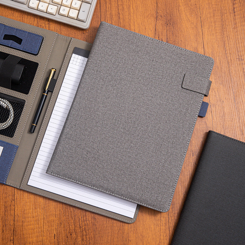 Faux Leather Folder