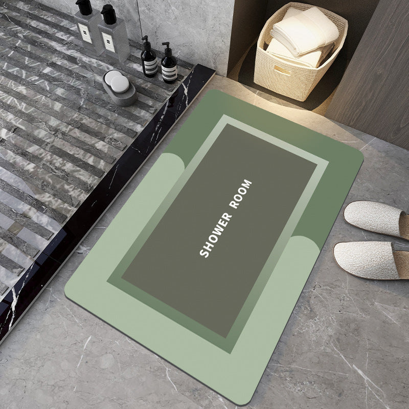 Crystal Velvet Non-Slip Floor Mat for Home Bathroom Living Room