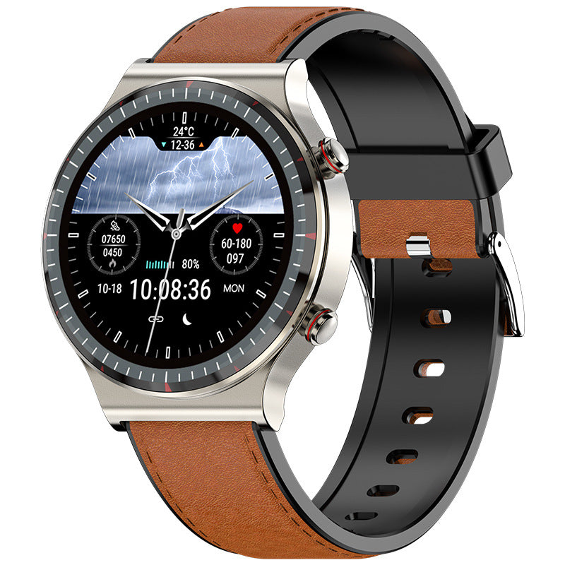 Medical Grade ECG Blood Pressure Blood Oxygen Smart Watch