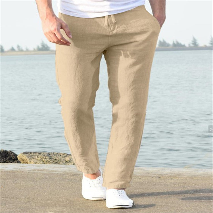 Men's Linen Casual Pants