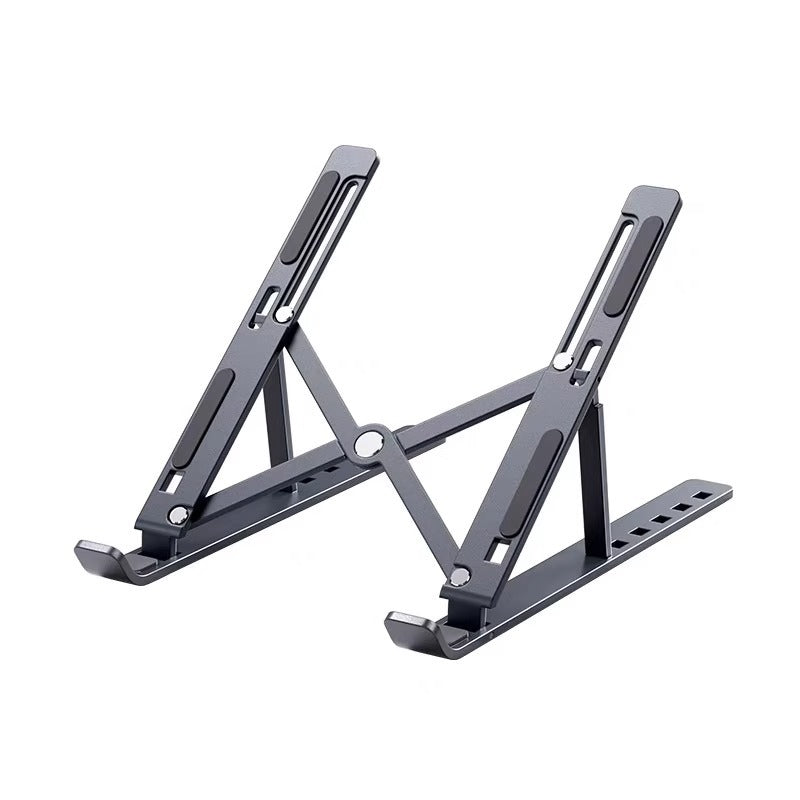 Aluminum alloy folding support structure
