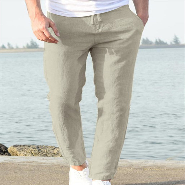 Men's Linen Casual Pants