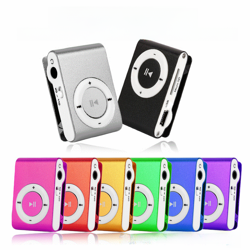 Clip Card MP3 Player Portable Music Player with TF Slot