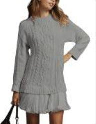 Comfortable Cable-Knit Cashmere Sweater for Women