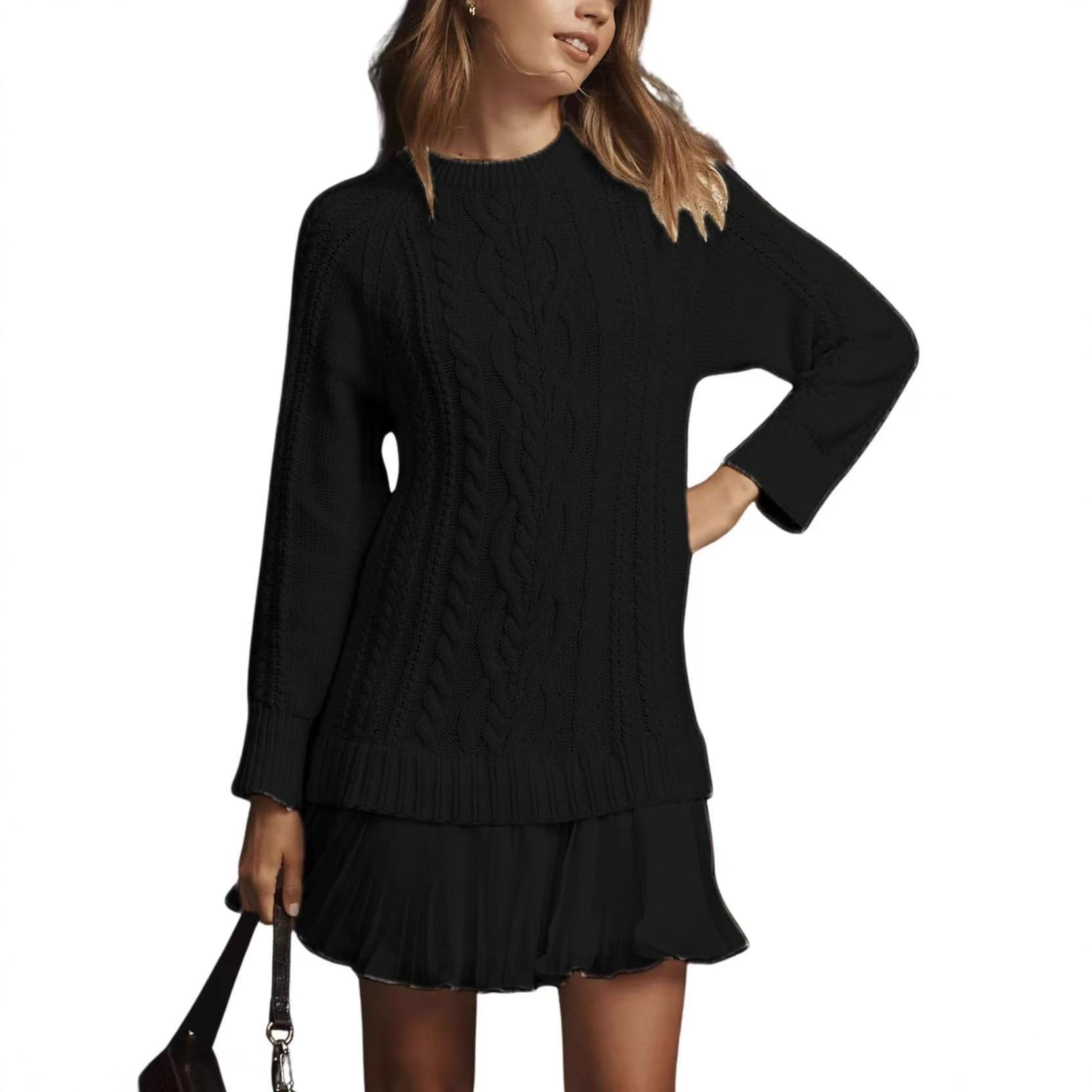 Comfortable Cable-Knit Cashmere Sweater for Women