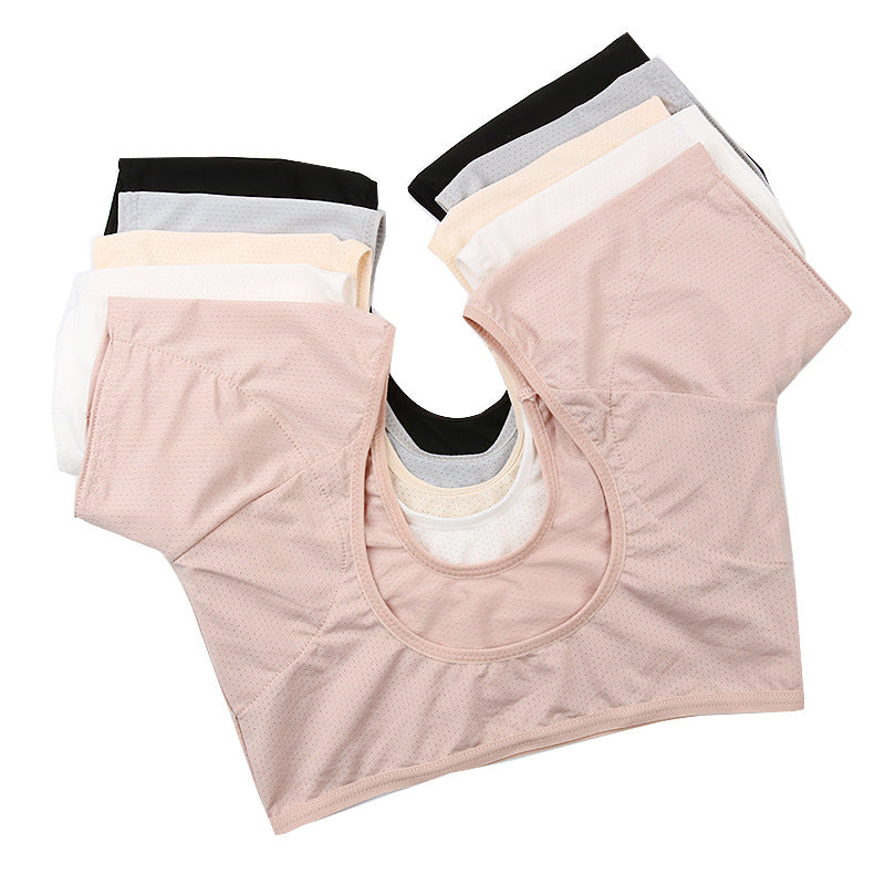 Breathable Quick-Dry Mesh Camisole with Underarm Pads