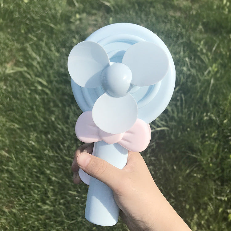 hand pressed fan