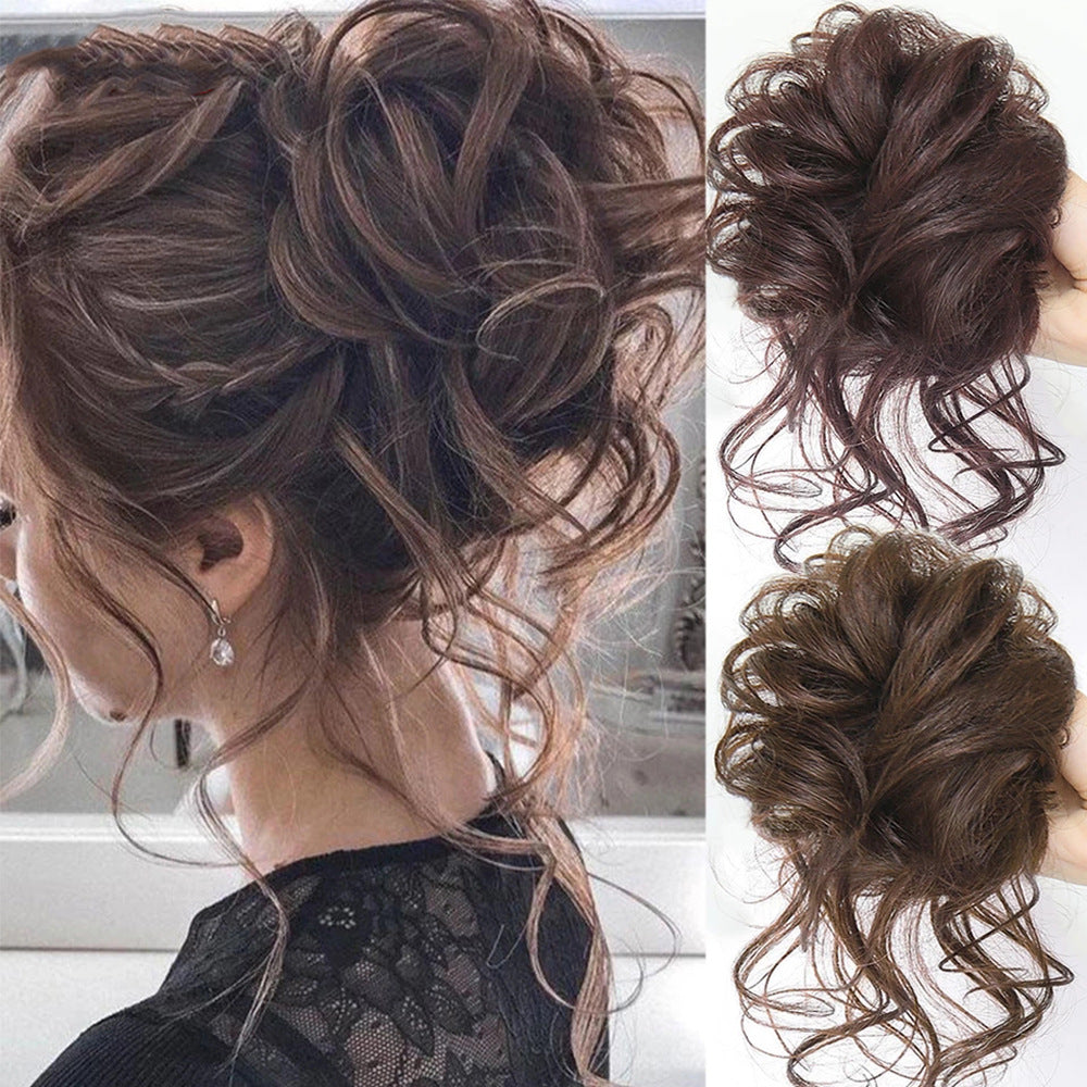 Bud ball head wig female