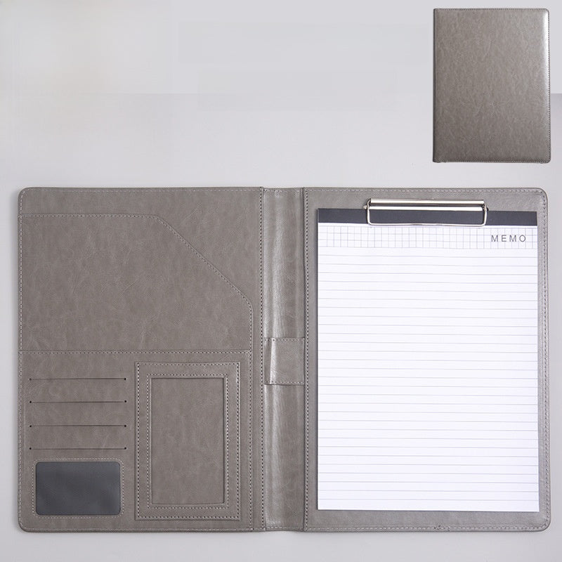 Faux Leather Folder