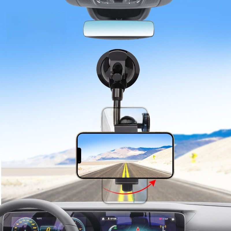 Car Phone Mount with Suction Cup for Stable First-Person Shooting