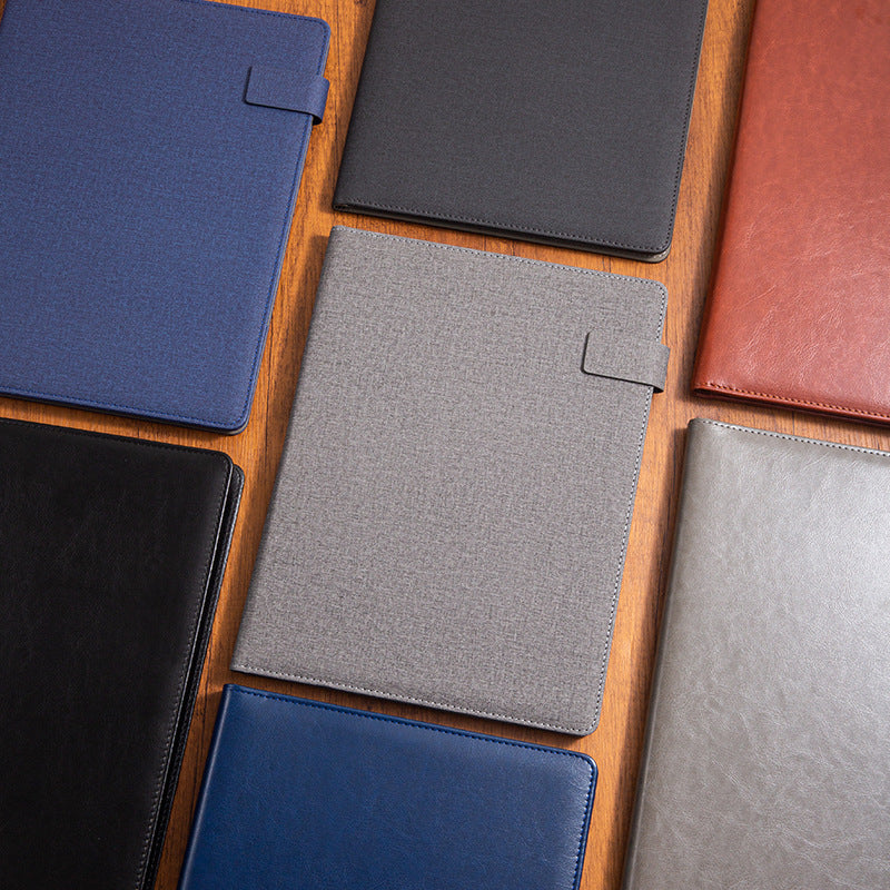 Faux Leather Folder