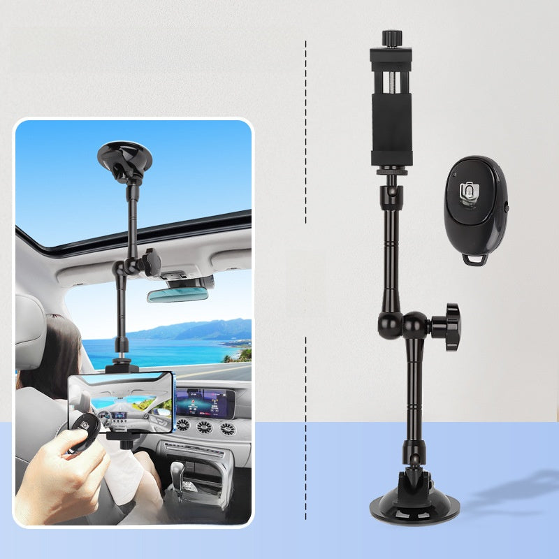 Car Phone Mount with Suction Cup for Stable First-Person Shooting
