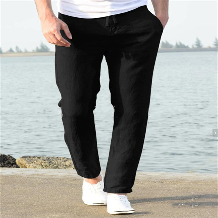 Men's Linen Casual Pants