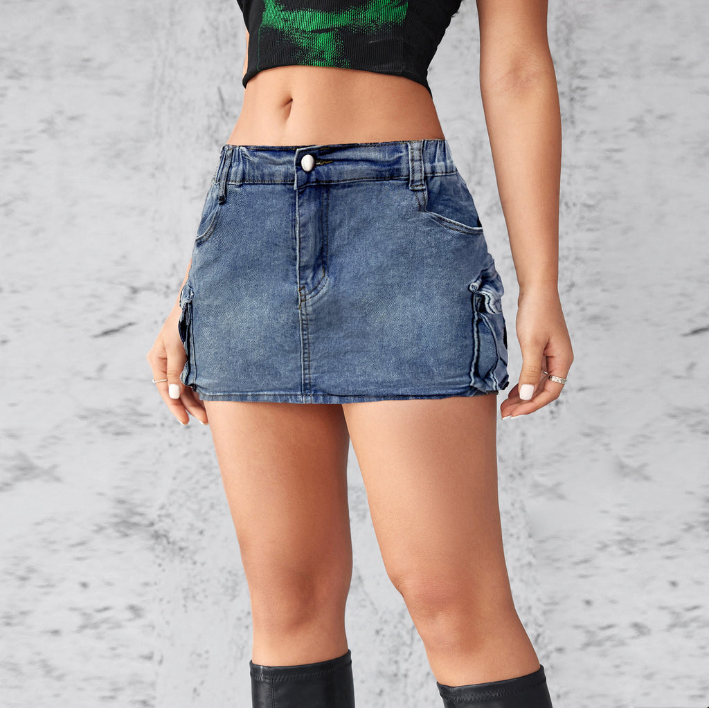 Cowboy midi skirt